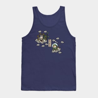 Fujin Cat God and Raijin Cat God NYanko Tank Top